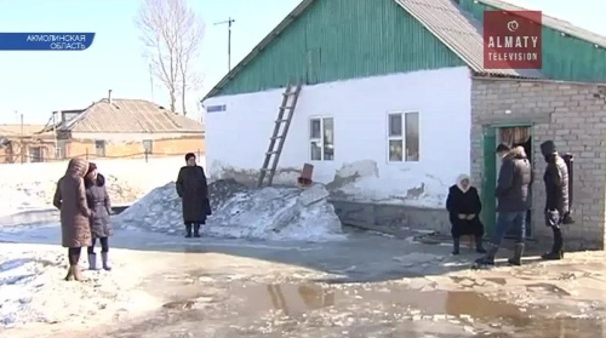 В Акмолинской области село с 3000-м населением может уйти под воду