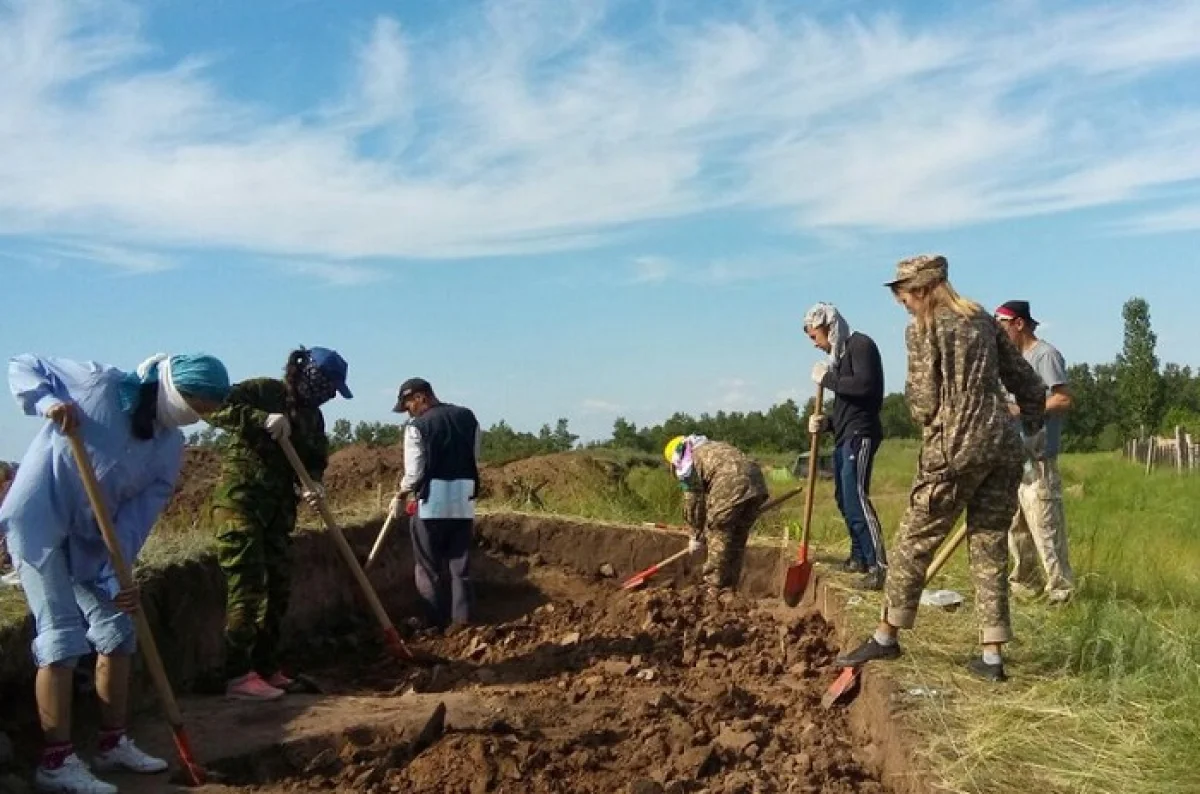 Царский курган обнаружили близ Астаны