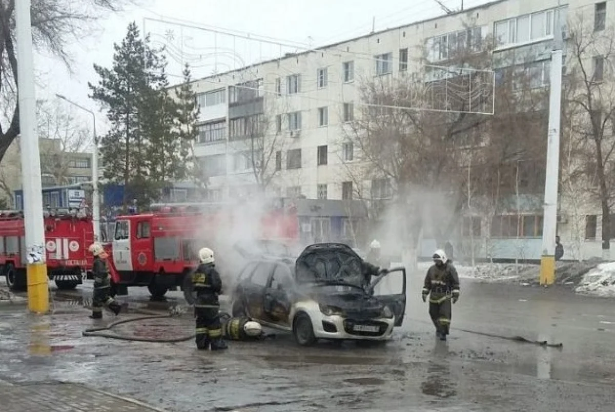 Қостанай облысында жыл басынан бері 123 көлік өртенген