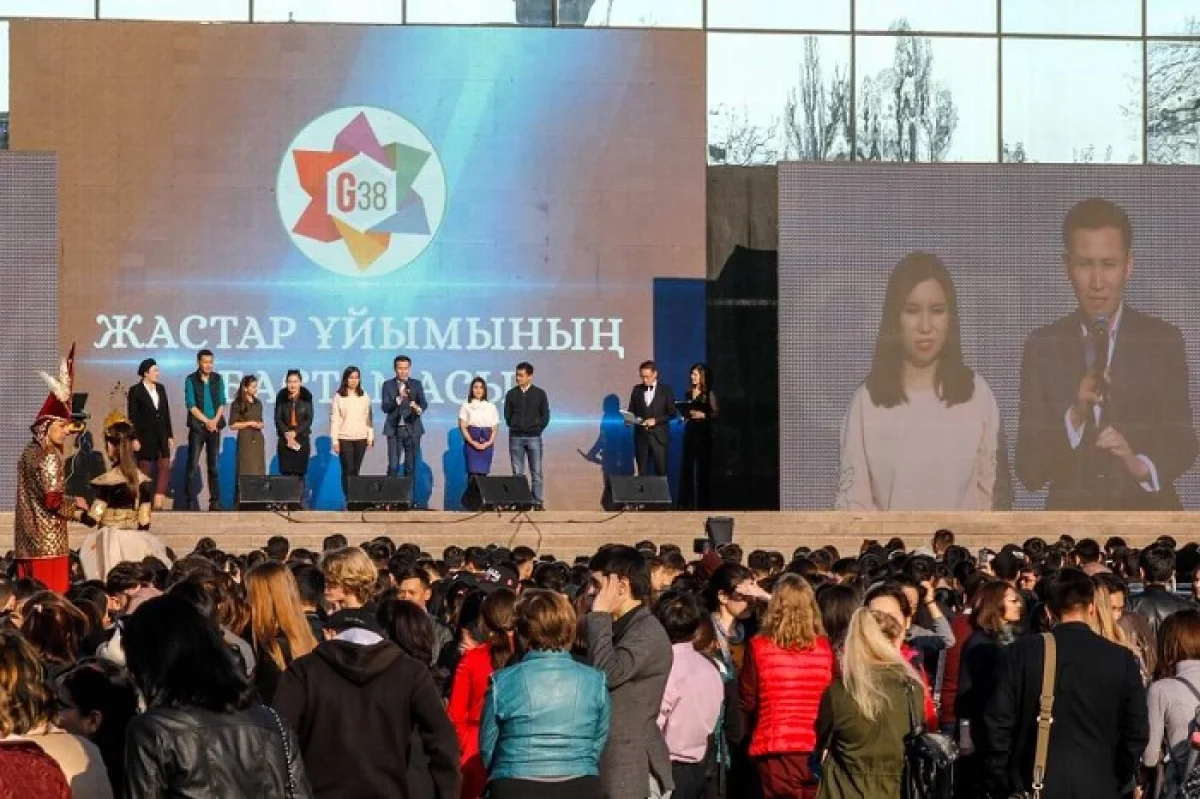 Алматинская молодежь высказалась в поддержку переименования столицы (ФОТО)