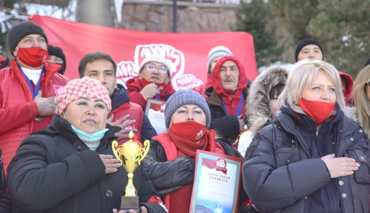 Қазақстан Халық партиясы Медеудегі «Денсаулық баспалдағында» жарыс ұйымдастырды