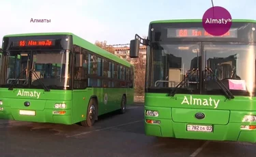 Более тысячи новых автобусов появятся на маршрутах в Алматы до конца года