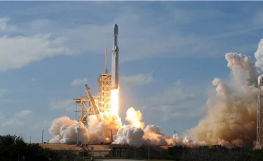 Американский Falcon 9 вывел на орбиту два казахстанских спутника