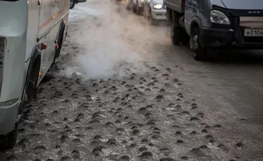 Водители Караганды жалуются на «драконью шкуру» на дорогах города