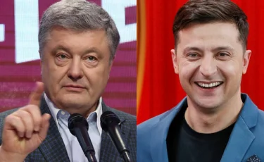 Украинадағы сайлау: Порошенко мен Зеленский Киевтің орталық стадионында дебат өткізетін болды