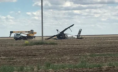 Ақмоладағы ұшақ апаты: зардап шеккендердің бірі қайтыс болды