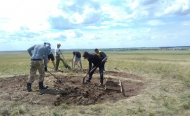 Захоронения воинов железного века обнаружены в Акмолинской области 