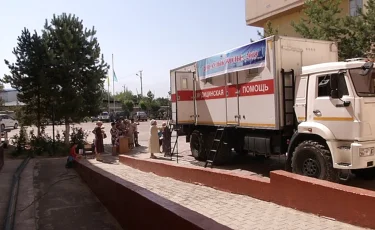 Акция здоровья прошла в Алатауском районе