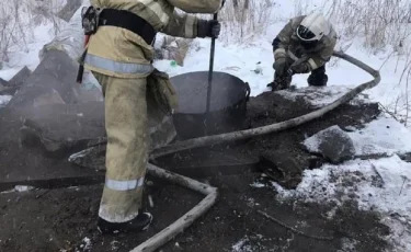 Өскеменде өртенген адамның мәйіті табылды