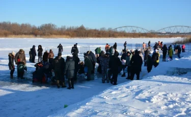 В Петропавловске 130 полицейских дежурят в местах крещенских купаний