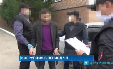 Полицейского и сотрудника акимата СКО задержали по обвинению в коррупции