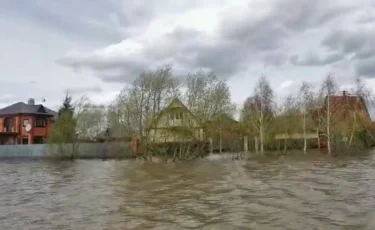 Дачи в нижней части Петропавловска остались под водой