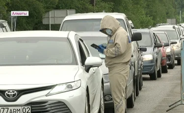 Более 4000 автомобилей заехали в Алматы из области со дня прекращения режима ЧП