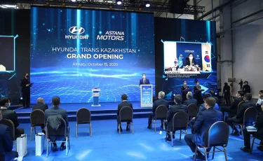 Завод по сборке автомобилей Hyundai открылся в Алматы