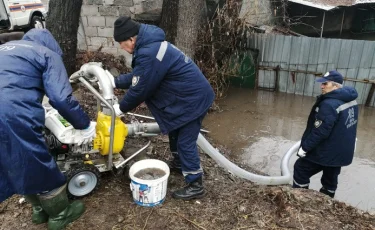 Противопаводковая ситуация в Алматы на контроле у городских служб