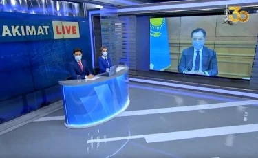  Б. Сагинтаев ответил на вопросы алматинцев в прямом эфире Akimat LIVE 