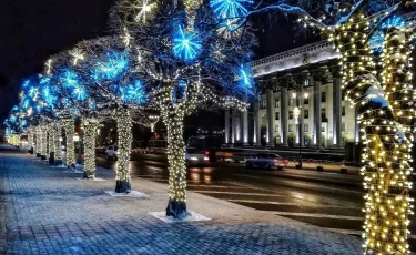 Какая погода ждет алматинцев на праздники в декабре и январе