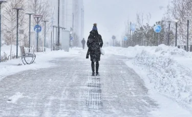 Тұман түсіп, көктайғақ болады: 7 желтоқсанға арналған ауа райы болжамы