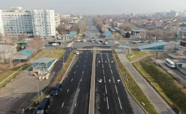 В Алматы ко Дню Независимости открыли движение на участке пробивки проспекта Абая