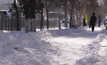 Погода без осадков будет в Казахстане 25 декабря