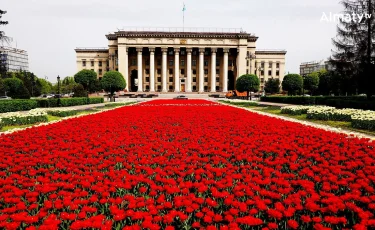 Настоящая весна пришла в Алматы (фоторепортаж)