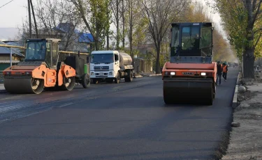 Как проводится ремонт дорог в Жетысуском районе Алматы