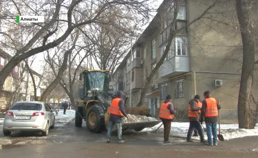 Алматыдағы аулаларды тазалауға кететін шығын қала бюджетінен бөлінеді