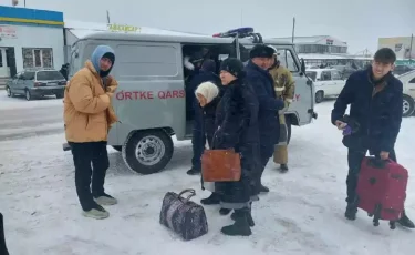 Жамбыл облысындағы боранға байланысты жедел желі іске қосылды