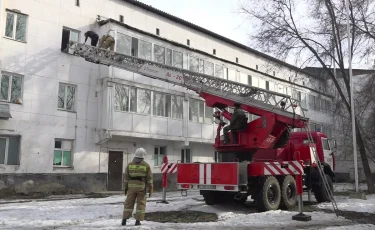 Табиғи апат: Алматыдағы Азаматтық авиация академиясында оқу-жаттығу өтті