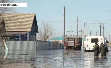 Ущерб от стихии: более 50 домов подтоплено в Актюбинской области 