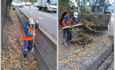 Коммунальные службы Алматы работают в усиленном режиме