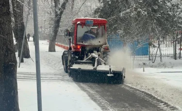 В Алматы организовано круглосуточное дежурство коммунальных служб 