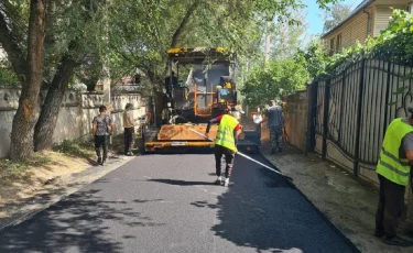 Сколько километров дорог построят в Наурызбайском районе