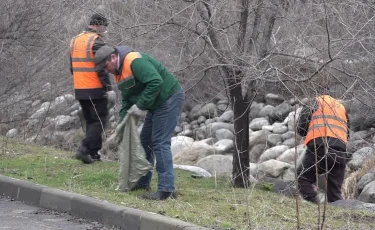 Тазару: Алматыдағы сенбілікте 420 текше метрден астам қоқыс жиналды