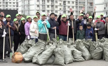 Алматы – наш общий дом: в мегаполисе продолжается очистка территорий от мусора