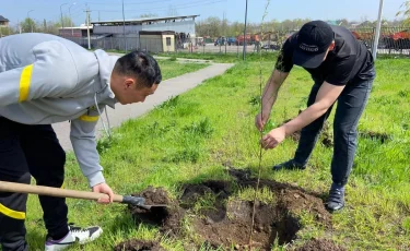 Өрт сөндіруші-құтқарушылар жұмыс аумақтарын ретке келтірді