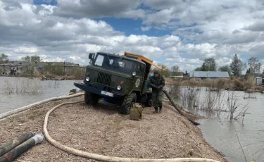 Пик паводка ожидается на реке Жайык в Атырауской области