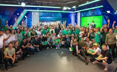 Мемлекет басшысы Almaty TV телеарнасына құттықтау хат жолдады