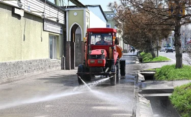 В Алматы усилены меры по уборке и благоустройству