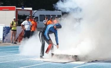 Пожарно-спасательный спорт: в Алматы завершился чемпионат мира 